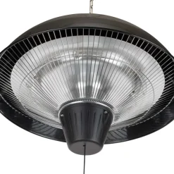 Tristar Chauffage D’Extérieur | - Chauffage de patio suspendu ka-5273 1500 w halogène noir