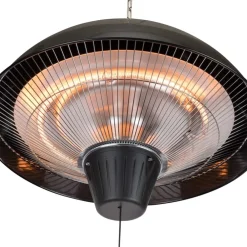 Tristar Chauffage D’Extérieur | - Chauffage de patio suspendu ka-5273 1500 w halogène noir