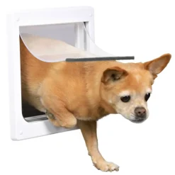 Trixie - Chatière pour chiens à double sens taille xs-s 25 x 29 cm blanc Hot