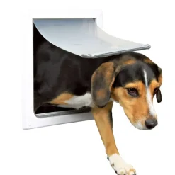 Trixie Education | - Chatière pour chiens à double sens taille s-m 30 x 36 cm blanc
