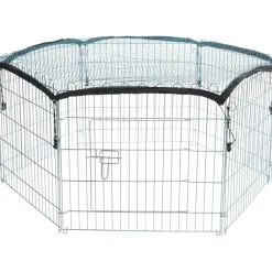 Trixie - Enclos extérieur avec filet pour animaux 63x60 cm argenté 6253 Best