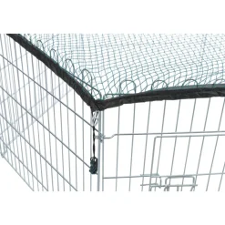 Trixie - Enclos extérieur avec filet pour animaux 63x60 cm argenté 6253 Best