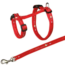 Trixie Colliers Et Laisses Pour Chats | - Harnais xxl avec laisse pour grand chat 34-57 cm/13 mm couleur aléatoire