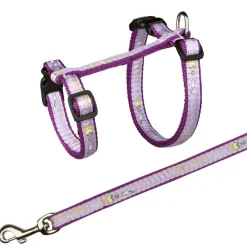 Trixie Colliers Et Laisses Pour Chats | - Harnais xxl avec laisse pour grand chat 34-57 cm/13 mm couleur aléatoire