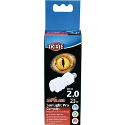 Trixie - Lampe 23 w uv-a, uv-b compacte 2.0 .pour reptiles. Best