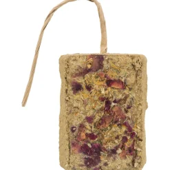 Trixie - Pierre d'argile aux fleurs pièce de100g pour rongeurs Clearance