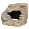 Trixie Décoration Et Substrats | - Rocher d'angle avec grotte et plateforme 21 x 20 x 18 cm pour reptiles