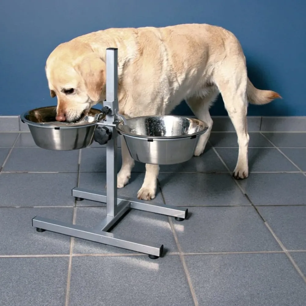 Trixie - Support réglable de bol pour chiens 3,6 l 20 cm Online