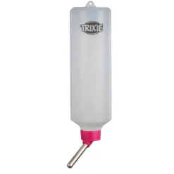 Trixie - Un biberon en plastique 450 ml. Avec support métal. Pour chinchillas, lapin Outlet