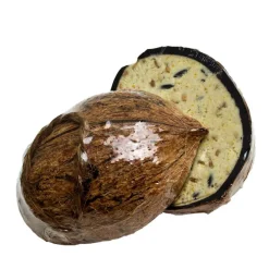 Truffaut Biodiversité TRUFFAUT BIODIVERSITÉ - Boule de graisse noix de coco pour oiseaux du jardin - 200 g