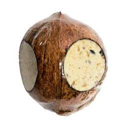 Truffaut Biodiversité Oiseaux Du Jardin | TRUFFAUT BIODIVERSITÉ - Boule de graisse noix de coco pour oiseaux du jardin - 350 g