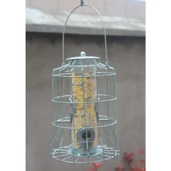 Truffaut Biodiversité TRUFFAUT BIODIVERSITÉ - Distributeur de graines Mety en métal pour oiseaux du jardin Online