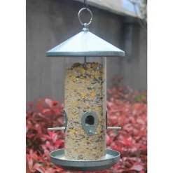 Truffaut Biodiversité Oiseaux Du Jardin | TRUFFAUT BIODIVERSITÉ - Distributeur de graines Gîte XL pour oiseaux du jardin
