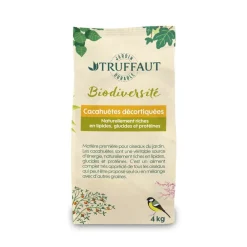 Truffaut Biodiversité Oiseaux Du Jardin | TRUFFAUT BIODIVERSITÉ - Graines de cacahuètes pour oiseaux du jardin - 4 kg