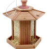 Truffaut Biodiversité TRUFFAUT BIODIVERSITÉ - Mangeoire Folk en bois pour oiseaux du jardin Best