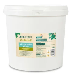 Truffaut Biodiversité Oiseaux Du Jardin|Alimentation | TRUFFAUT BIODIVERSITÉ - Vers de farine séchés - 850g