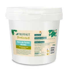 Truffaut Biodiversité Oiseaux Du Jardin|Alimentation | TRUFFAUT BIODIVERSITÉ - Vers de farine séchés - 130g