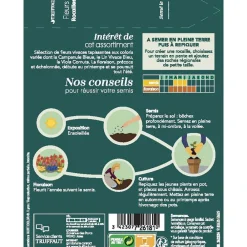 Truffaut Graines De Fleurs | - Fleurs vivaces en mélange massifs et rocailles : grand sachet