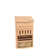Truffaut Jardinage Écologique | - Hôtel à insectes, en bois Douglas: Tour 4 étages L21 x P12 x H38cm
