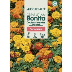 Truffaut Graines De Fleurs | - Oeillet d'inde bonita varié 1 g