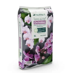 Truffaut Terreaux Et Paillage | - Terreau 'Terre de Vie®' pour orchidées - sac de 5 litres