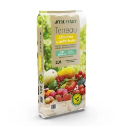 Truffaut UAB - Terreau pour plants de légumes et petits fruits - sac de 20 litres Discount