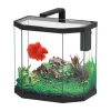Truffy Aquariums Et Meubles | - Aquarium OSMOS LED équipé noir 38 litres - L.40,1xP.24,6xH.38,4cm