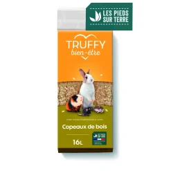 Truffy Hygiène Et Soins | - Litière en copeaux de bois pour rongeur bien être 16L