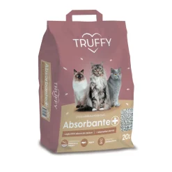 Truffy - Litière minérale absorbante+ pour chat 20L Clearance
