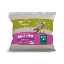 Truffy Hygiène Et Soins | - Sable anisé de fond de cage pour oiseaux 10 kg