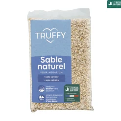 Truffy Plantes Et Décoration | - Sable naturel pour aquarium d'eau douce blanc 1kg