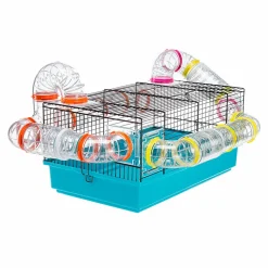 NA Tube extensible hamsters ferplast fpi 4816 plastique transparent rongeurs New
