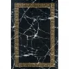 Unamourdetapis Objets De Décoration | - Tapis de chambre 160x230 lyn11 elega noir, facile d'entretien