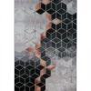 Unamourdetapis - Tapis de chambre 160x230 lyn11 grafik blanc, facile d'entretien Online