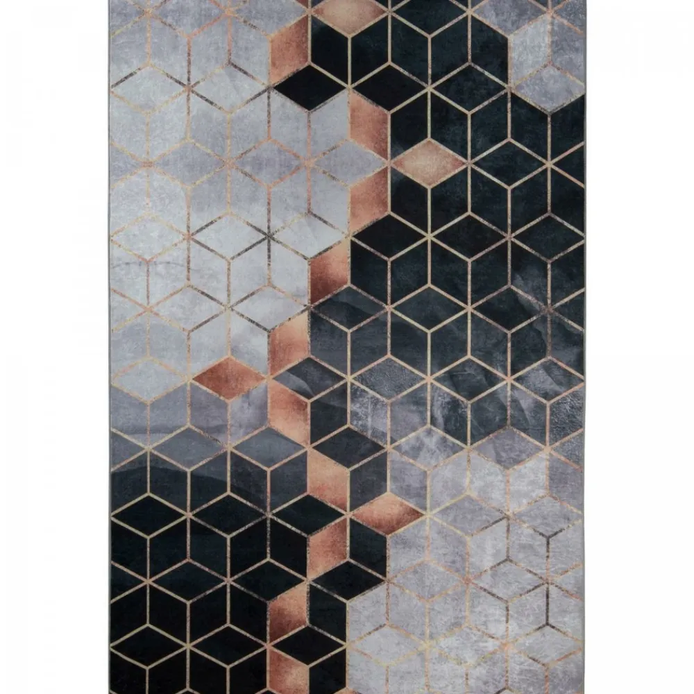 Unamourdetapis - Tapis de chambre 160x230 lyn11 grafik blanc, facile d'entretien Online