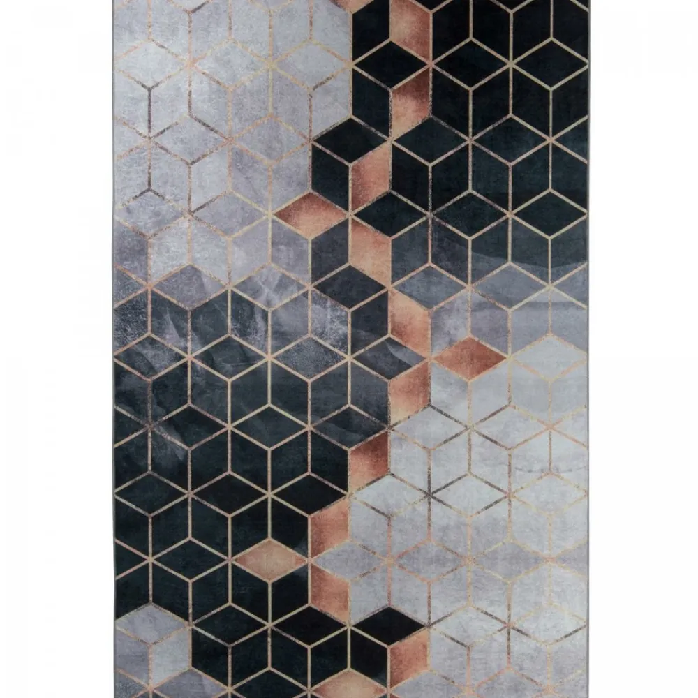 Unamourdetapis - Tapis de chambre 160x230 lyn11 grafik blanc, facile d'entretien Online
