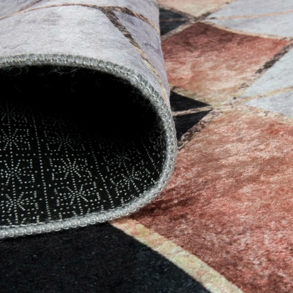 Unamourdetapis - Tapis de chambre 160x230 lyn11 grafik blanc, facile d'entretien Online
