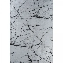 Unamourdetapis - Tapis de chambre 160x230 lyn11 marb gris, facile d'entretien Clearance
