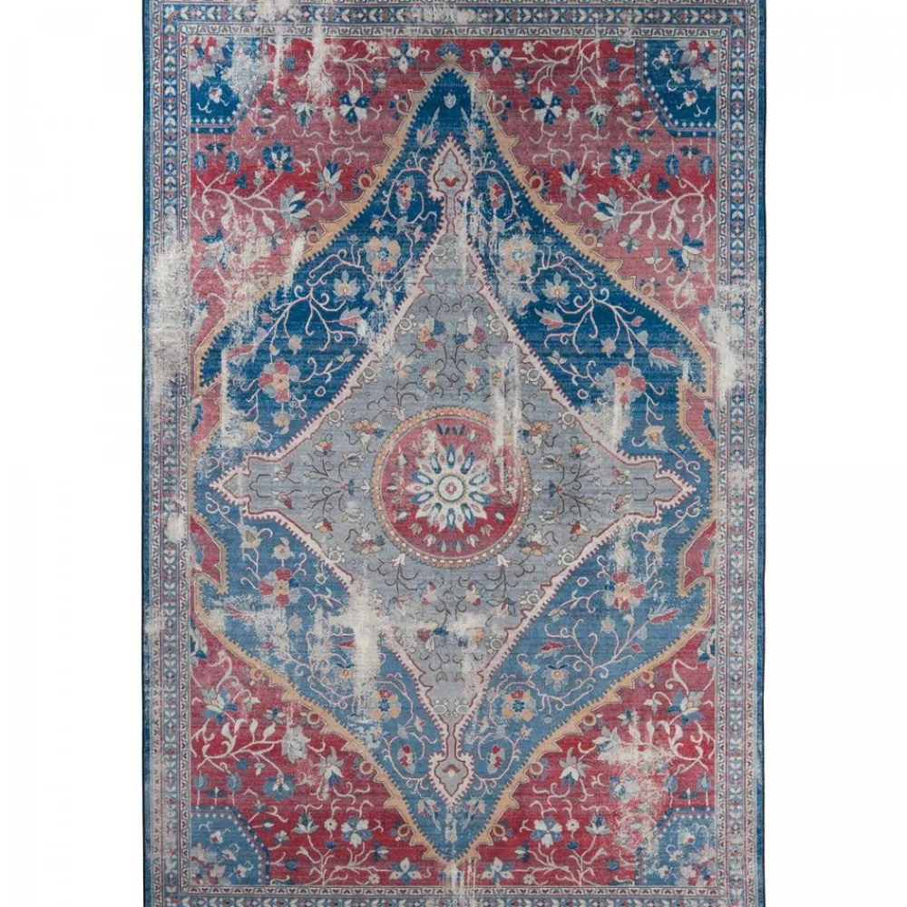 Unamourdetapis - Tapis de chambre 160x230 lyn11 meda 2 rouge, facile d'entretien Hot