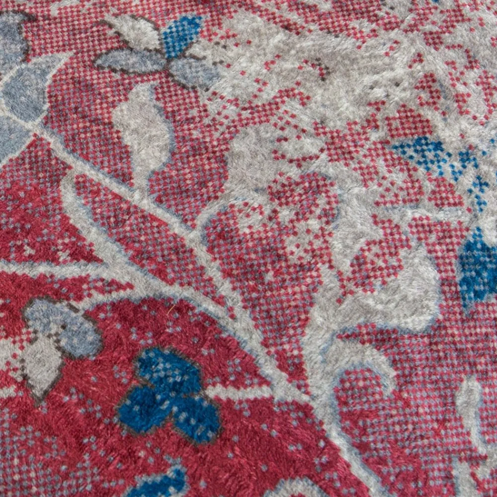 Unamourdetapis - Tapis de chambre 160x230 lyn11 meda 2 rouge, facile d'entretien Hot