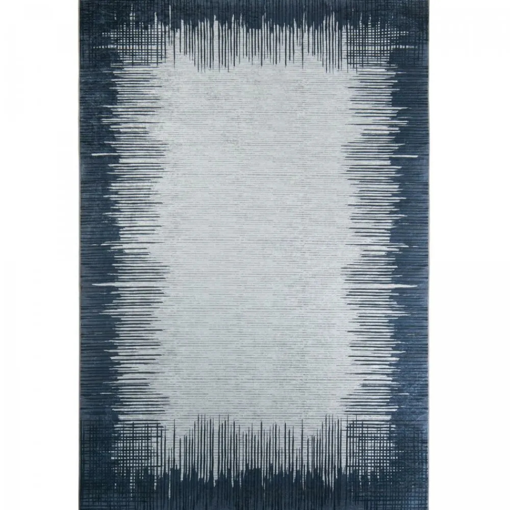 Unamourdetapis - Tapis de cuisine 80x120 lyn11 flona noir, facile d'entretien New