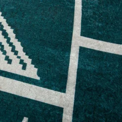 Unamourdetapis Objets De Décoration | - Tapis de cuisine 80x120 lyn11 etnik vert, facile d'entretien