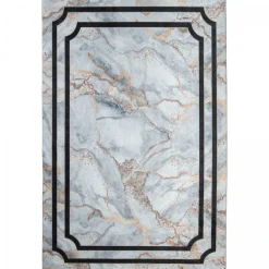 Unamourdetapis Objets De Décoration | - Tapis de cuisine 80x120 lyn11 elega ecru, facile d'entretien