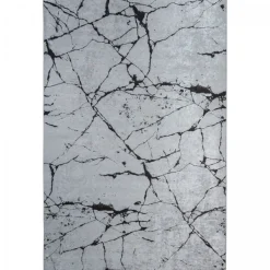 Unamourdetapis Objets De Décoration | - Tapis de salon 200x290 lyn11 marb gris, facile d'entretien