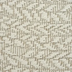 Unamourdetapis - Tapis extérieur intérieur rond ø120 lyn13 rezy aspect jute motif rond ton sur ton Best