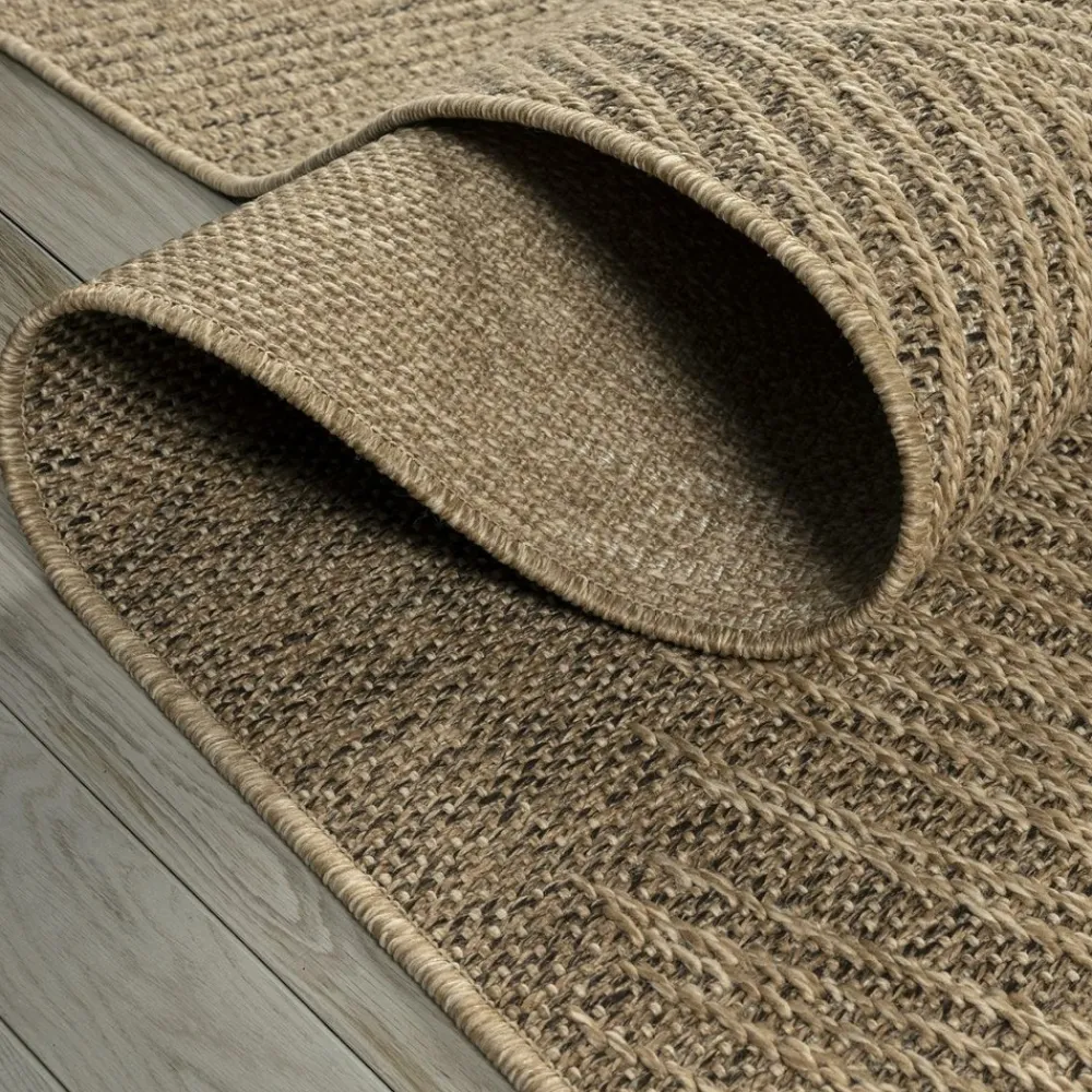 Unamourdetapis Coussins Extérieurs Et Accessoires | - Tapis extérieur intérieur 200x290 lyn13 rezy aspect jute ton sur ton