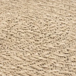Unamourdetapis Coussins Extérieurs Et Accessoires | - Tapis extérieur intérieur 80x250 lyn13 reza aspect jute motif feuilles