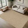 Unamourdetapis - Tapis extérieur intérieur 160x230 lyn13 reza aspect jute motif uni Hot