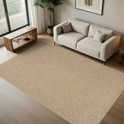 Unamourdetapis - Tapis extérieur intérieur 160x230 lyn13 reza aspect jute motif uni Hot
