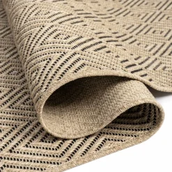 Unamourdetapis Coussins Extérieurs Et Accessoires | - Tapis extérieur intérieur 80x150 lyn13 rezy aspect jute ton sur ton